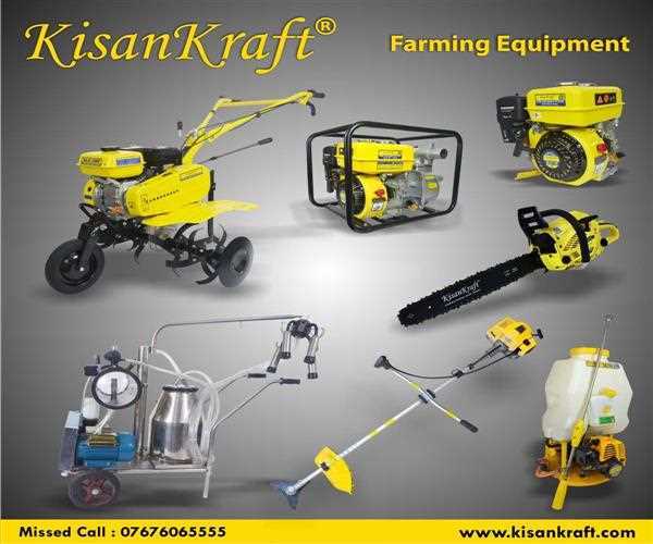 Agricultural Machineries used in Cultivation Process