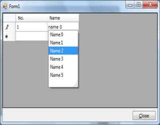 DataGridView AutoComplete TextBox