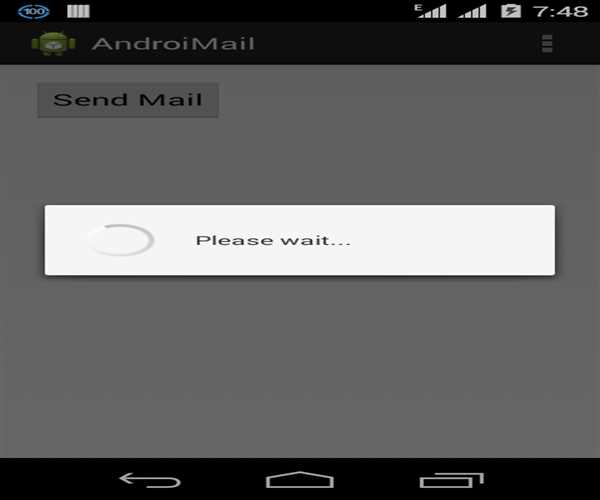 Sending mail without user interaction in Android MindStick