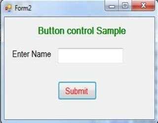 Button Control in C#.Net