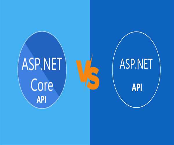 Difference Between ASP.NET API vs .NET Core API image