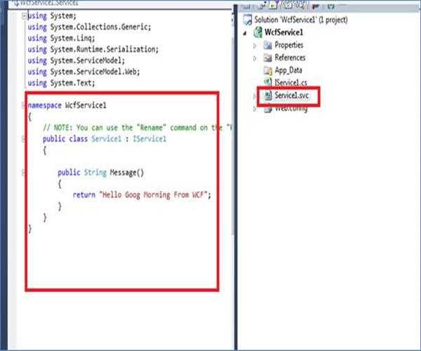 Simple "Hello World” in WCF - MindStick