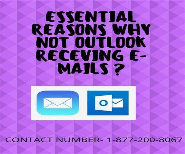 Easy methods to solve outlook emails not receiving issues.