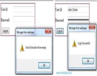 Implementing OnBlur event in Java Script