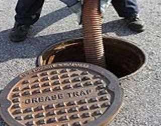 Grease Trap Cleaning in restaurant kitchens