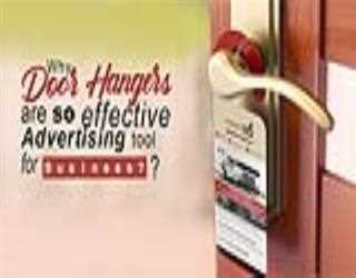 Why Door Hangers are so Effective Advertising tool for Business image