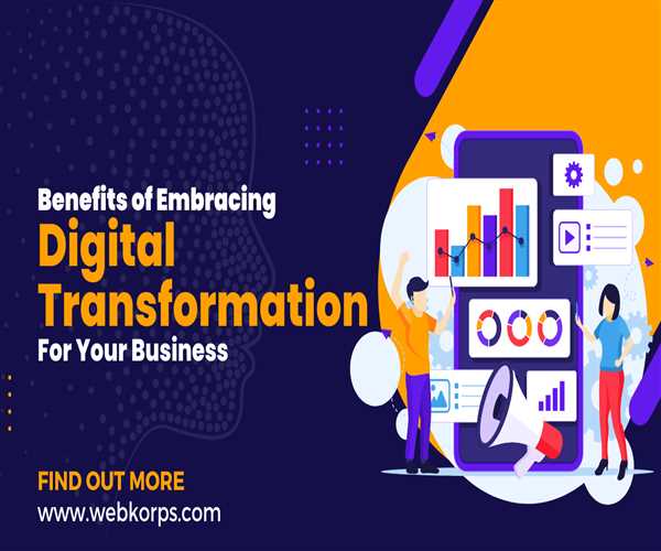 Top Benefits of Embracing Digital Transformation for Your Business