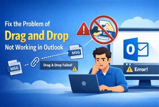 Fix the problem of drag and drop not working in Outlook