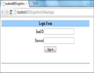 Login Form using Asp.Net
