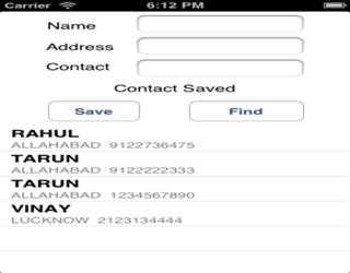 iOS : Creating Sample on Core Data