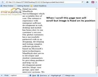 CSS Background-Attachment