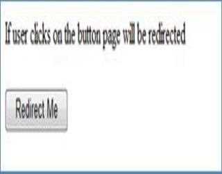 JavaScript Page Redirection