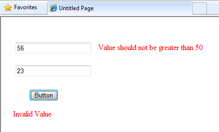 Validation controls in ASP.Net - MindStick