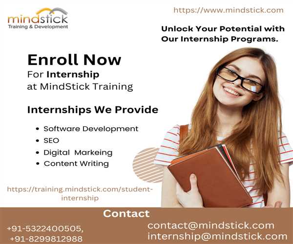 How to apply for an internship at MindStick Training?