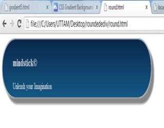 Gradient Color using CSS3