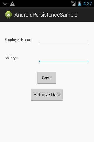 Android Persistence with Shared Preferences – MindStick