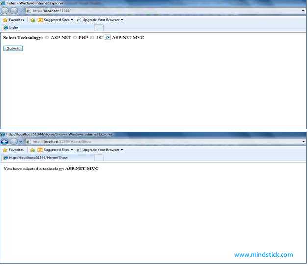 RadioButton control in MVC
