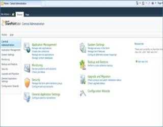 Tools Provided by Microsoft SharePoint 2010 Central Administration