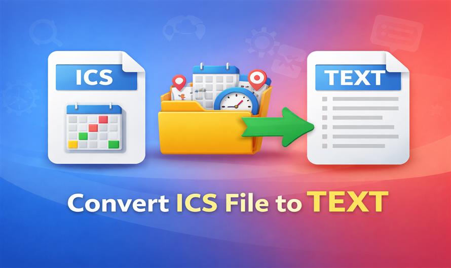 Convert ICS File to Text: Complete Step-by-Step Guide