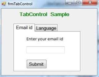 TabControl in C#.Net