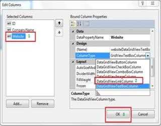Hyperlink in DataGridView C#