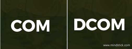 Difference Between COM and DCOM