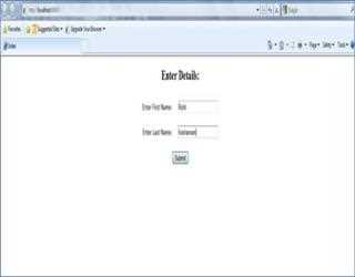 Data Binding in View using MVC