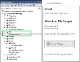Download File in Asp.Net Mvc 4