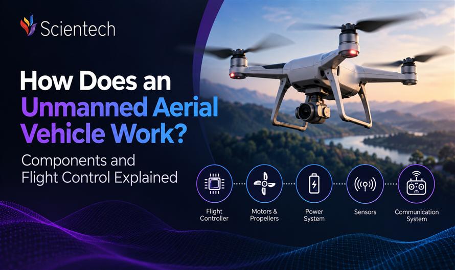How Does an Unmanned Aerial Vehicle Work? Components and Flight Control Explained