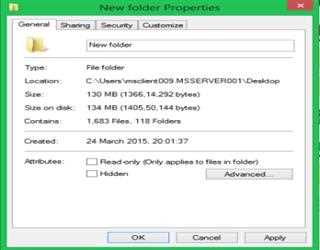 How to hide my folders in Windows 7 and 8
