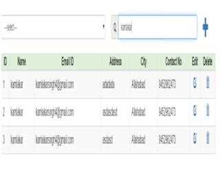 Crud Operations in MVC Using (DB First Approach)