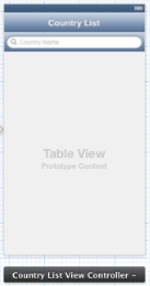 Implementing UISearchBar in Table View