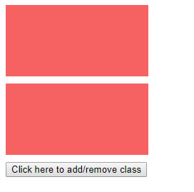 Use jQuery toggleClass()