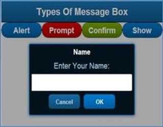 Message Box in Sencha Touch