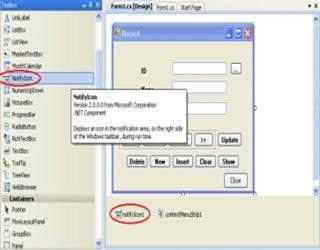 How to create Notify Icon in C Sharp