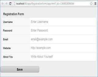 Creating a Basic Form using Sencha Touch