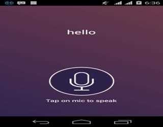 Speech to Text example in Android