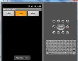 Button Controls in Android Application
