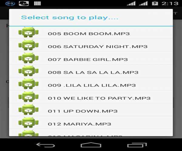 Custom Media player in Android MindStick
