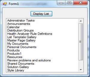 Client Object Model in SharePoint 2010 – MindStick