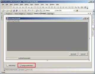 DataGrid using BackgroundWorker - C#