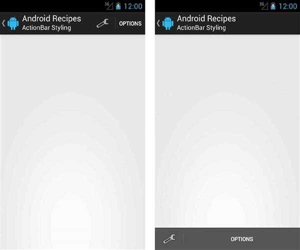 Leveraging action bar in Android – MindStick