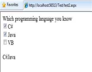 Checkbox in ASP.Net