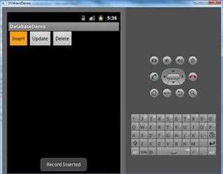 Insert, Update, Delete in Android