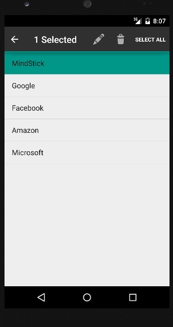 Action Mode in Android – MindStick