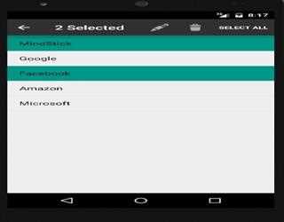Action Mode in Android