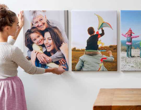 Print your Family Portraits on Canvas