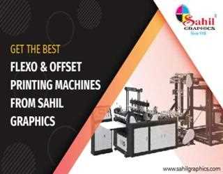 Get the Best Flexo & Offset Printing Machines from Sahil Graphics image