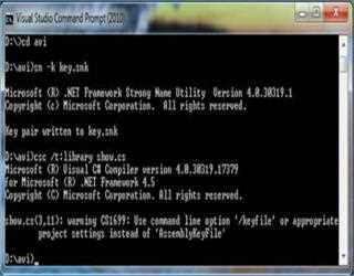 Strong name and gacutil command in .Net