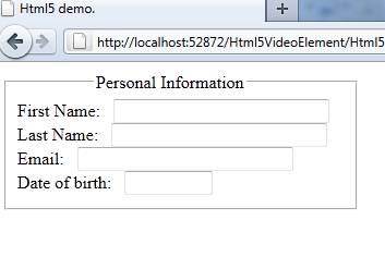 legend tag in html – MindStick